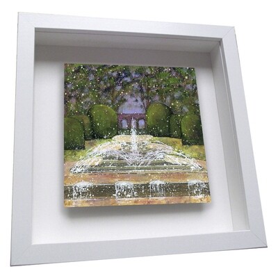 The Alnwick Garden Grand Cascade - Framed Ceramic Tile