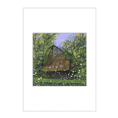 The Alnwick Garden Treehouse Mini Print A4