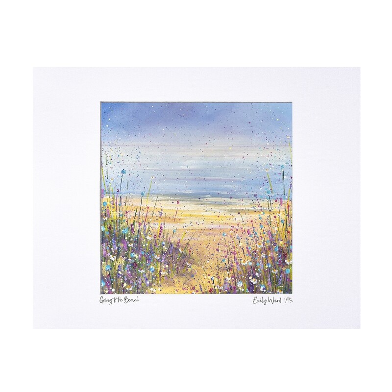 Going to the Beach Limited Edition Print