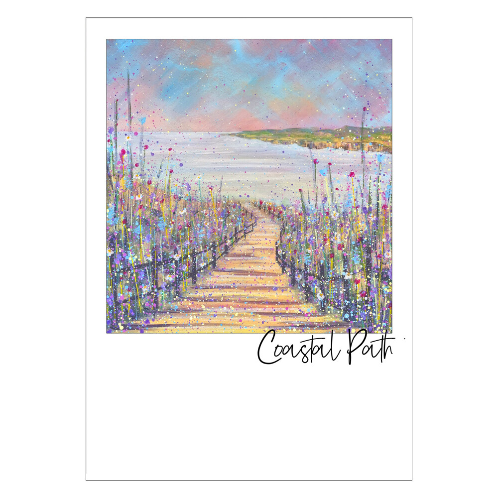 Coastal Path Postcard