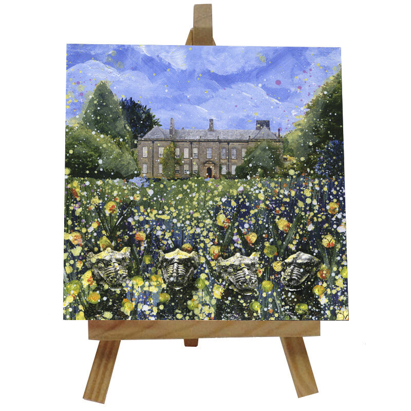 Wallington Ceramic tile with easel