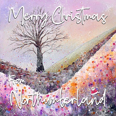 Sycamore Gap Christmas Card