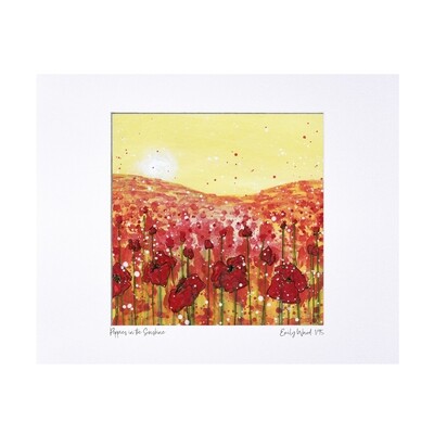 Poppies in the Sunshine Limited Edition Print