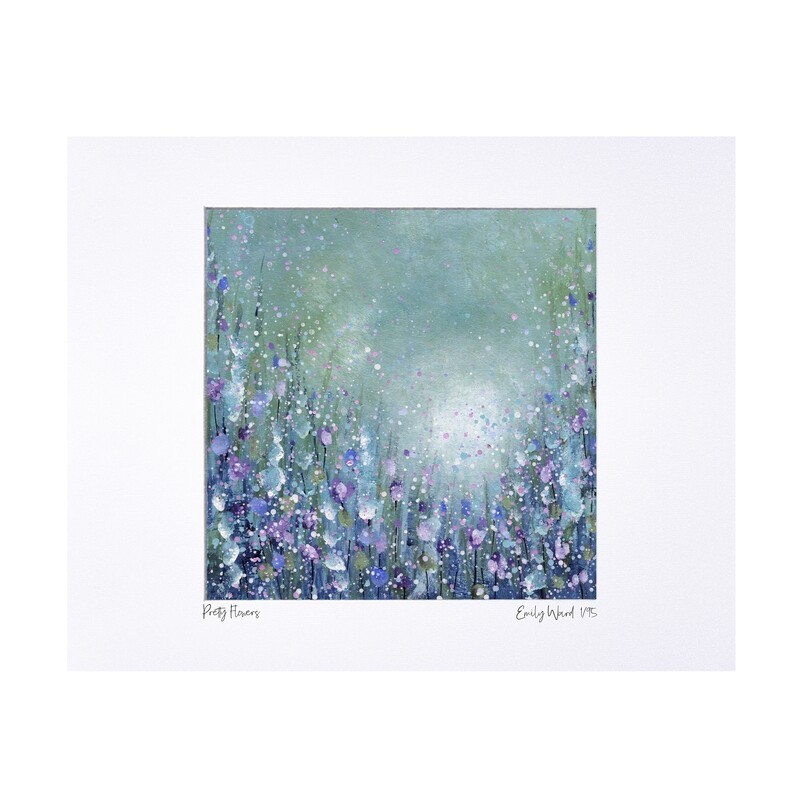 Pretty Flowers Limited Edition Print 40x50cm