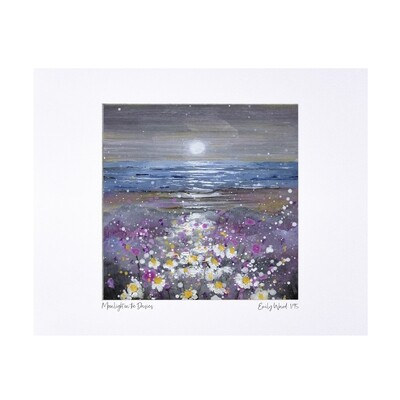 Moonlight on the Daisies Limited Edition Print 40x50cm