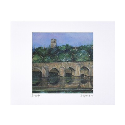 Elvet Bridge Print - Limited Edition Print