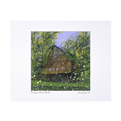 The Alnwick Garden Treehouse Limited Edition Print