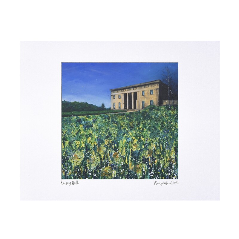 Belsay Hall Print - Limited Edition