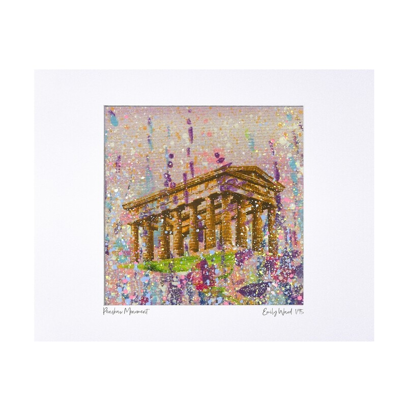 Penshaw Monument Limited Edition Print 40x50cm