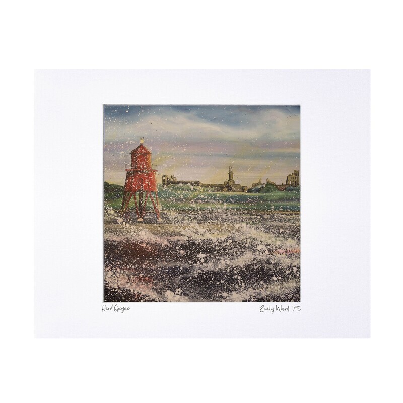 Herd Groyne Print - Limited Edition