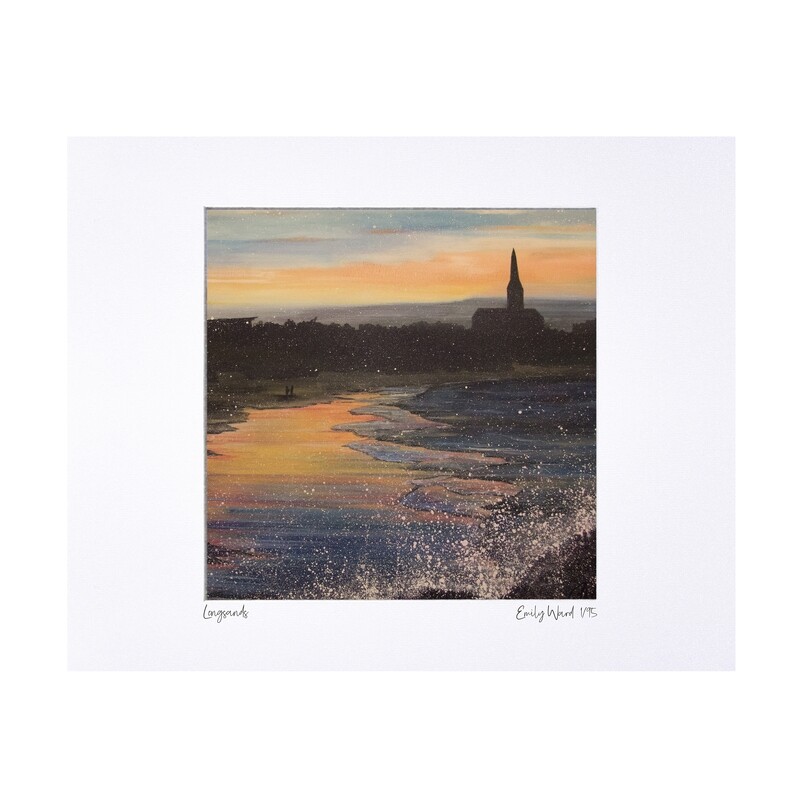 Longsands Limited Edition Print 40x50cm