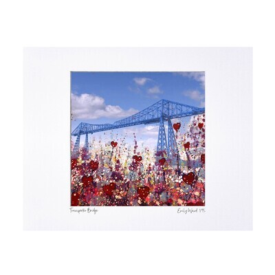 Transporter Bridge Middlesbrough Limited Edition Print 40x50cm