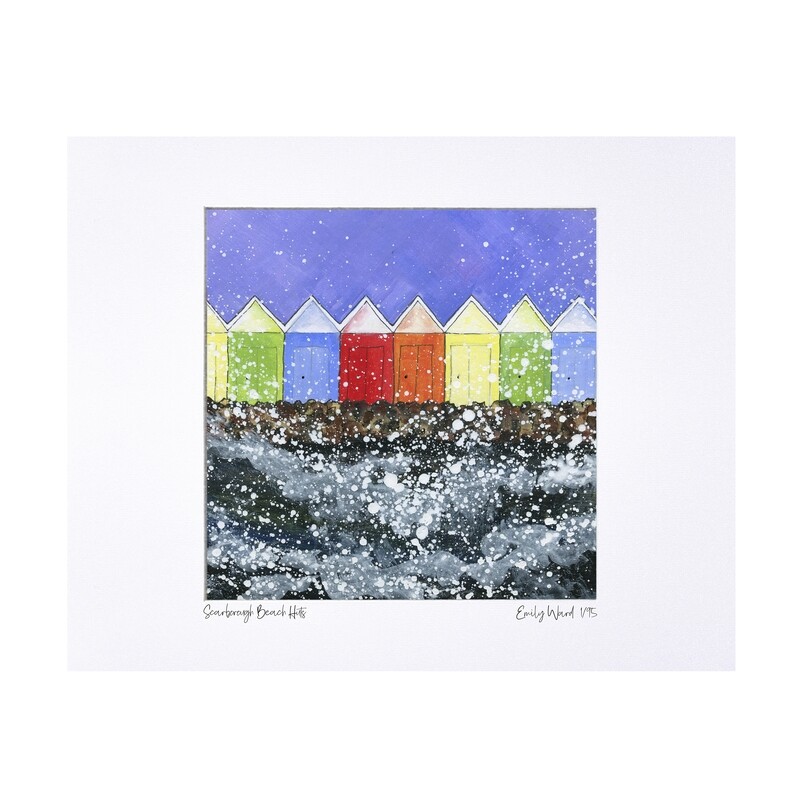Scarborough Beach Huts   - Limited Edition