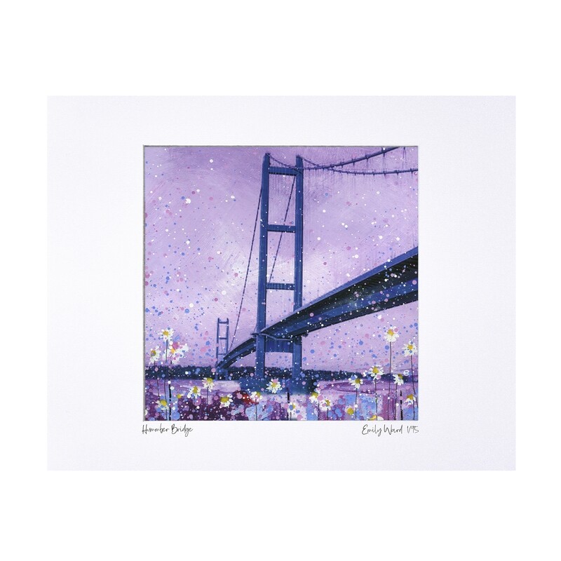 Humber Bridge Print  -  Limited Edition
