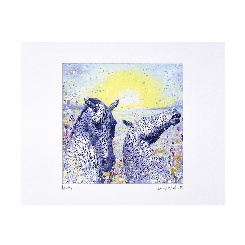 The Kelpies   - Limited Edition Print