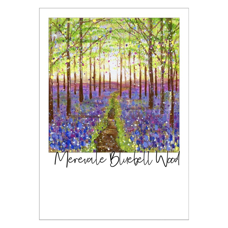 Merevale Woods Postcard