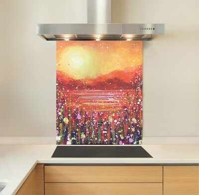 Art - Glass Kitchen Splashback - Autumn Sunrise