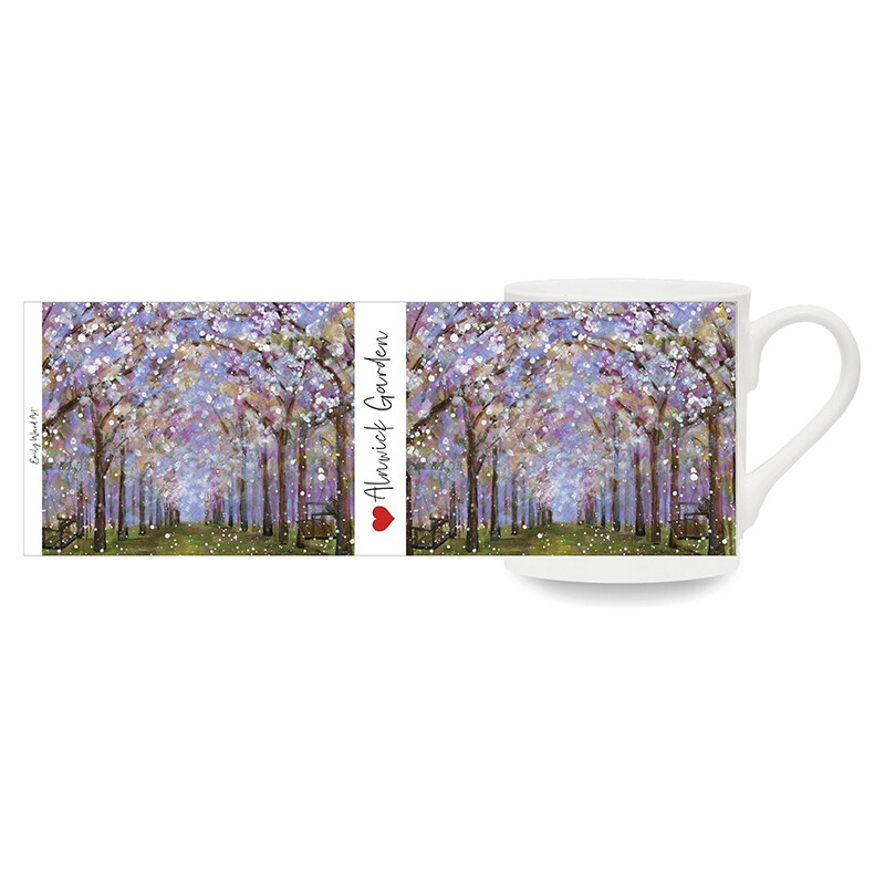 Cherry Blossom at Alnwick Gardens  Bone China Cup