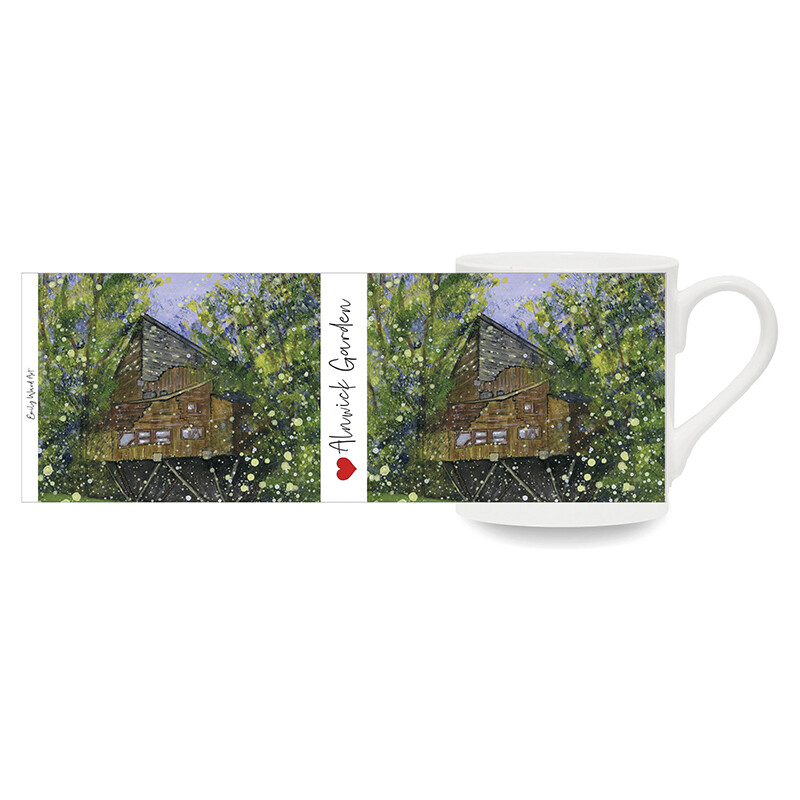 The Treehouse at Alnwick Gardens  Bone China Cup