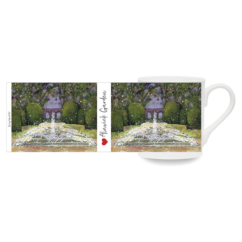 The Grand Cascade at Alnwick Gardens  Bone China Cup