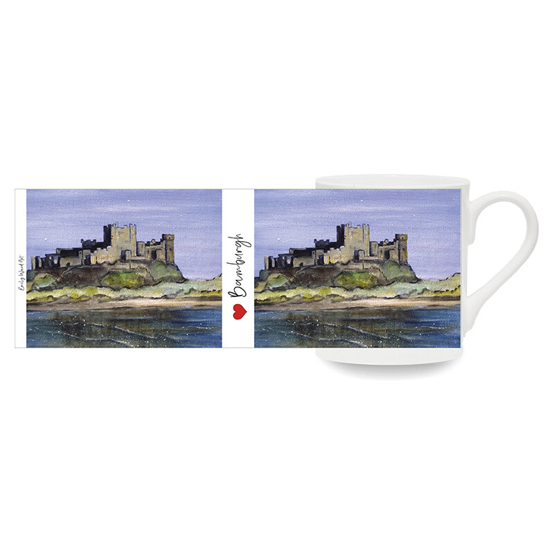 Bamburgh Castle Bone China Cup