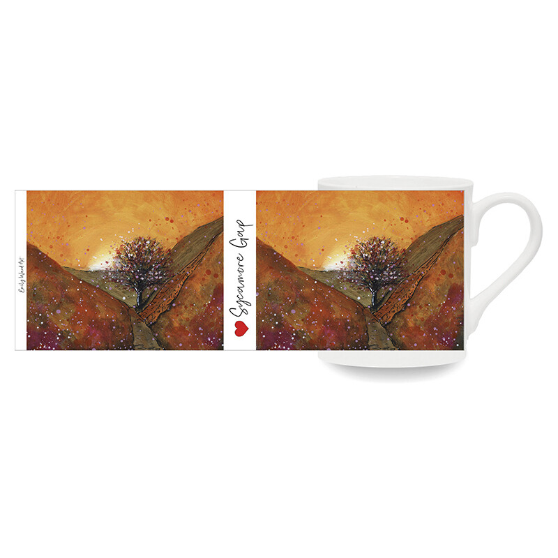 Sycamore Gap Autumn Bone China Cup