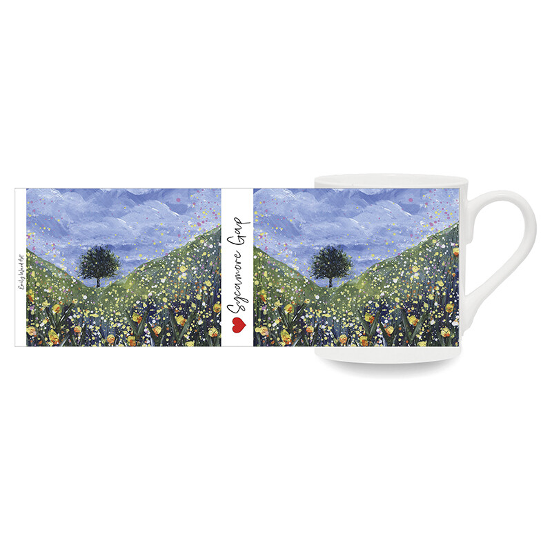 Sycamore Gap Spring Bone China Cup