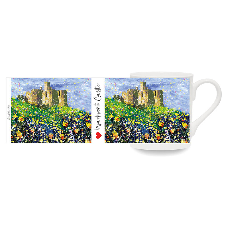 Warkworth Castle Bone China Cup