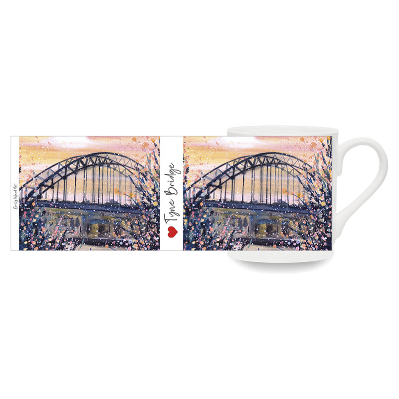 Tyne Bridge  Bone China Cup