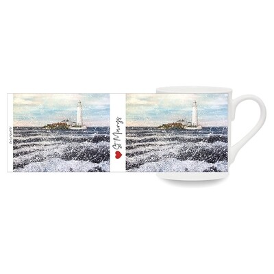 St Mary's Lighthouse Bone China Cup