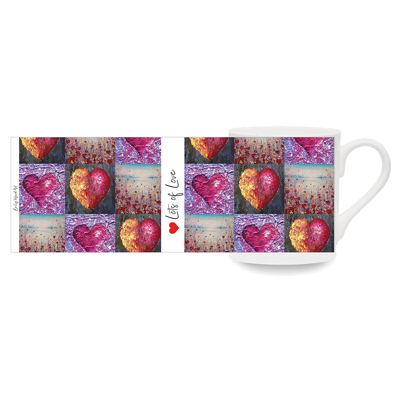 Lots of Love Bone China Cup