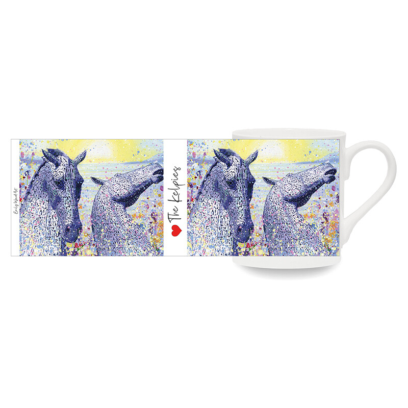 The Kelpies Bone China Cup