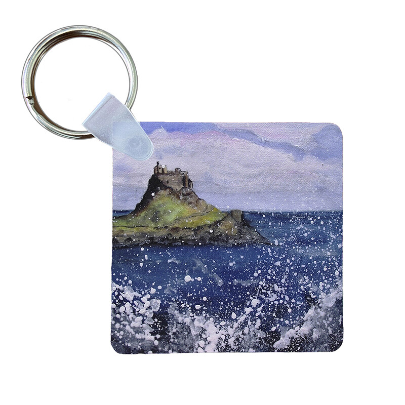 Holy Island -  Keyring