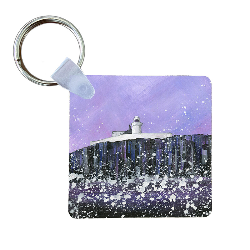 Inner Farne Islands Lighthouse  -  Keyring