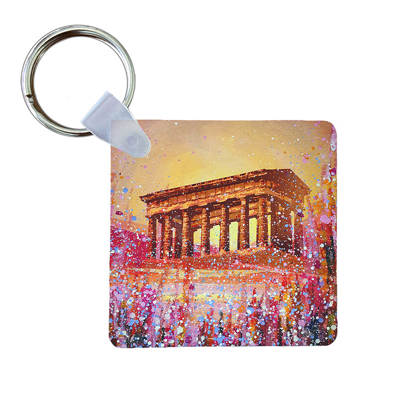 Penshaw Monument  at Sunset -  Keyring