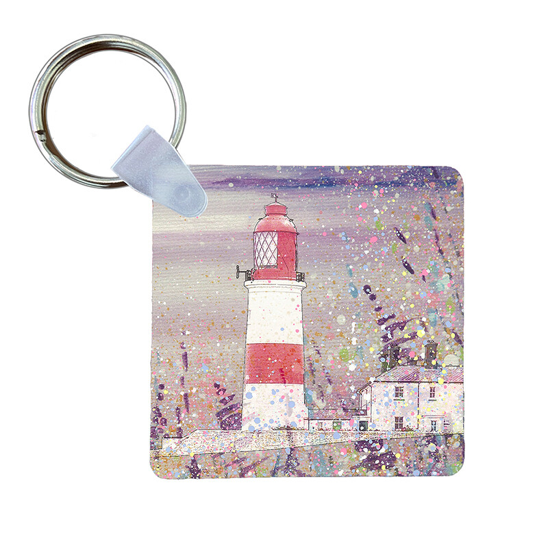 Souter Lighthuse  -  Keyring