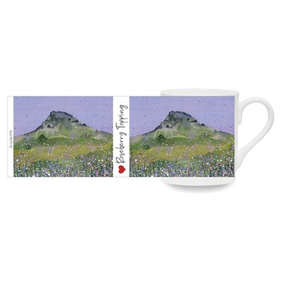Roseberry Topping Bone China Cup