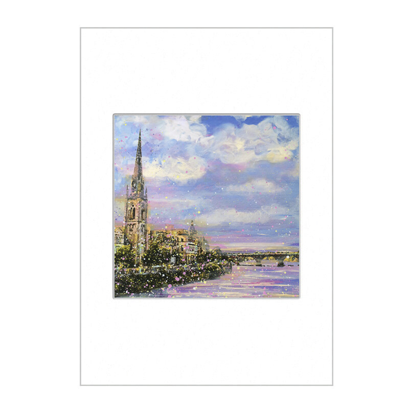 Perth Bridge, River Tay Open Edition  Print A4