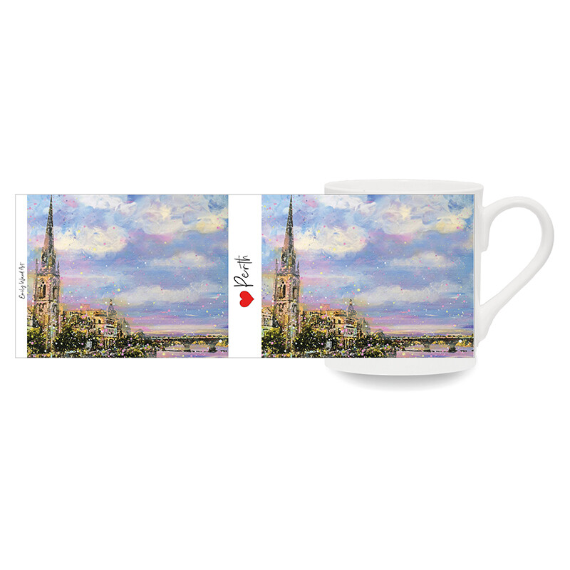 Perth Bridge, River Tay Bone China Cup