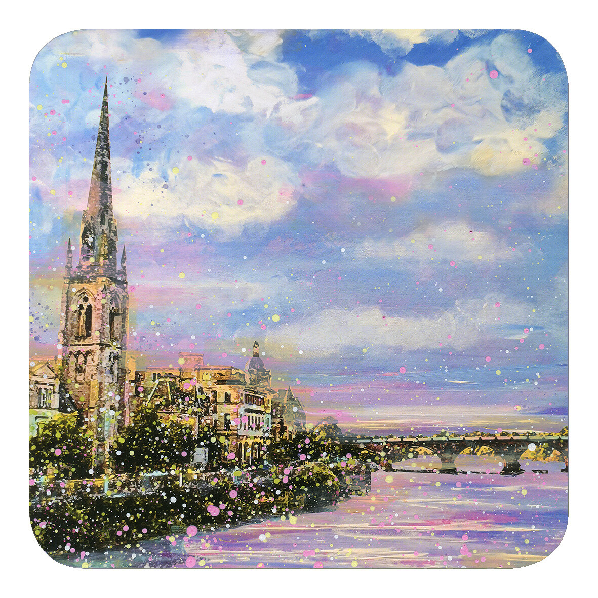 Perth Bridge, River Tay Fridge Magnet