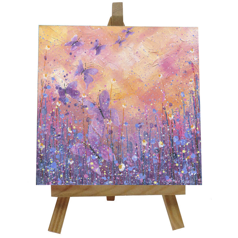 Forever Changing tile with easel