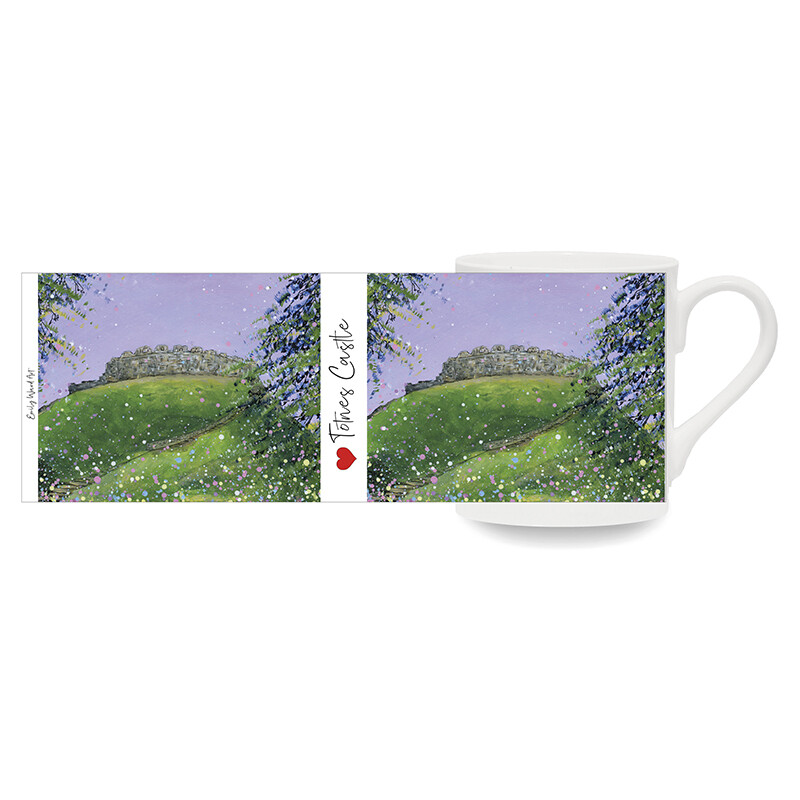 Totnes Castle, Devon Bone China Cup