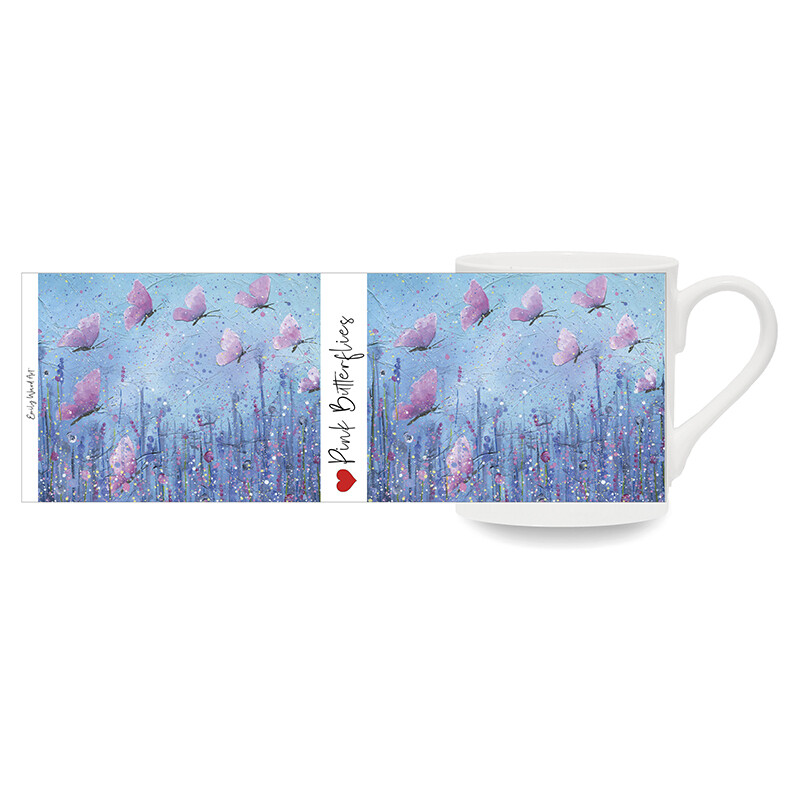 Flying Free Bone China Cup