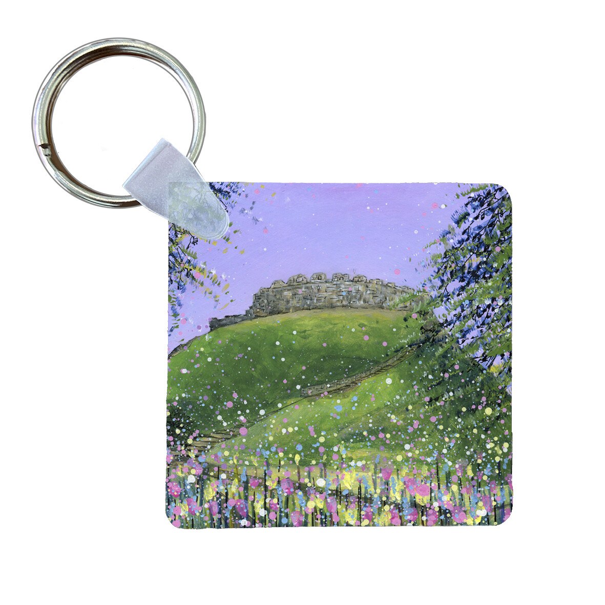 Totnes Castle, Devon Keyring