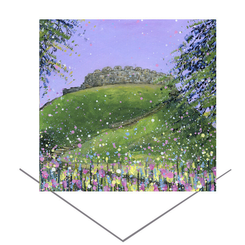 Totnes Castle, Devon Greeting Card