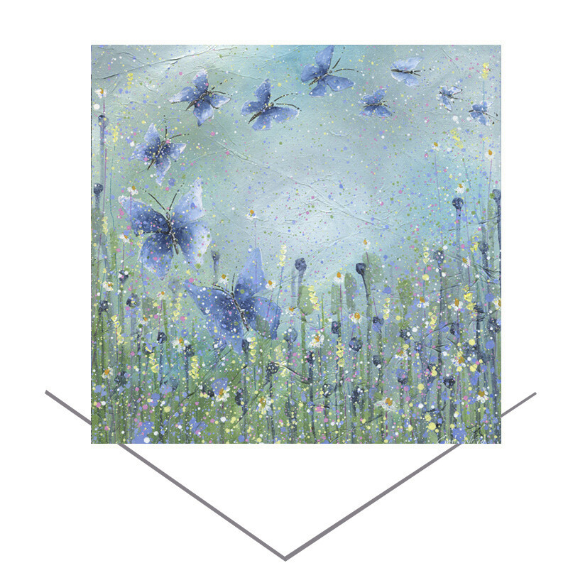 Blissful butterflies Greeting Card