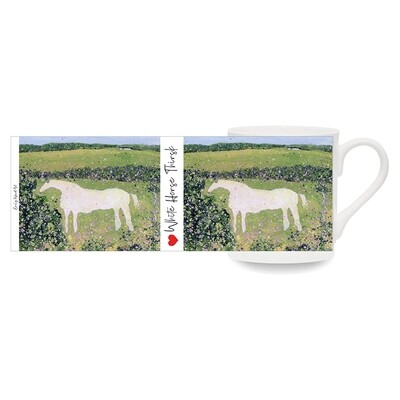 White Horse, Kilburn Bone China Cup