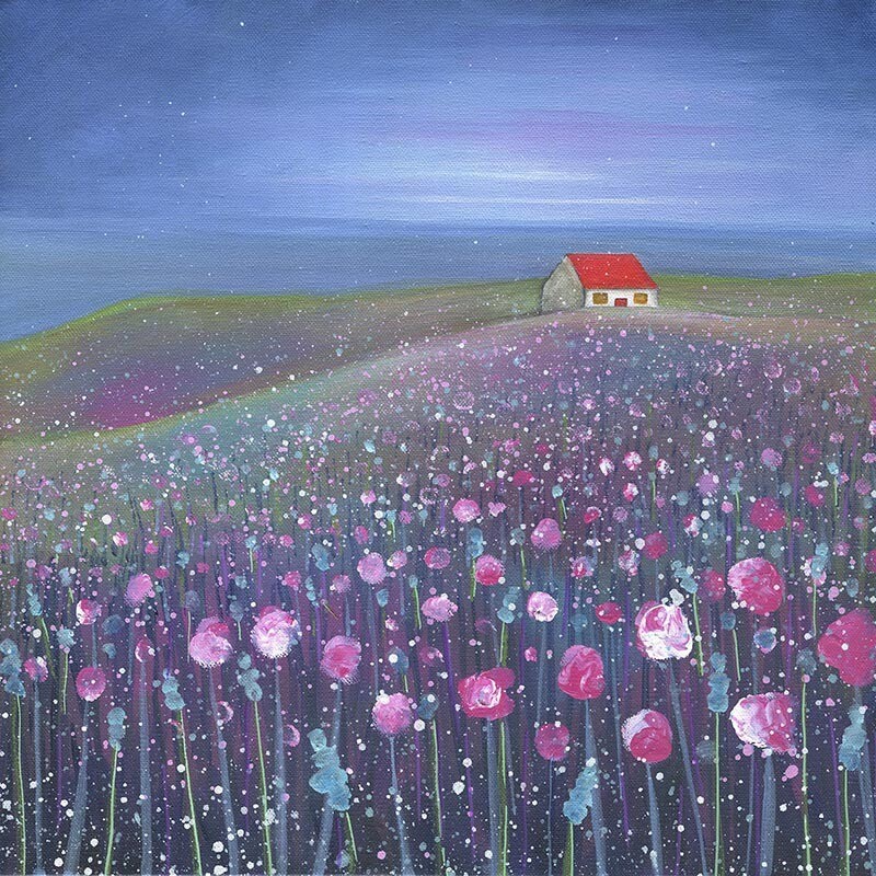 Tranquil Cottage Original Painting