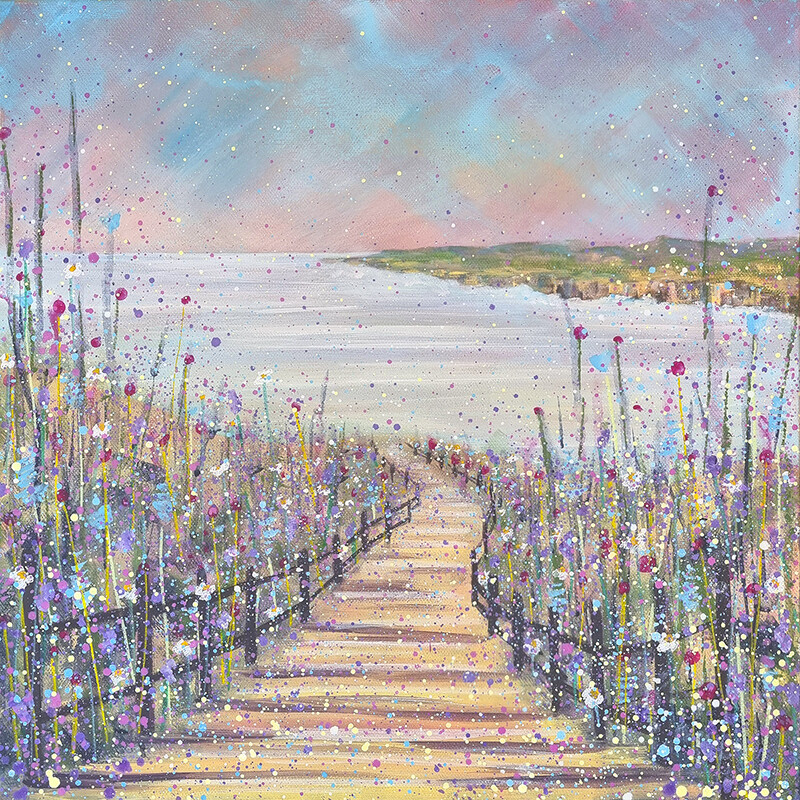 Coastal Path  Original Painting