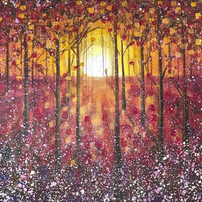 Magical Trees Canvas Print